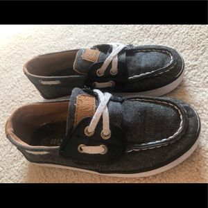 Lightly Worn Boys Boat Shoes Size 11